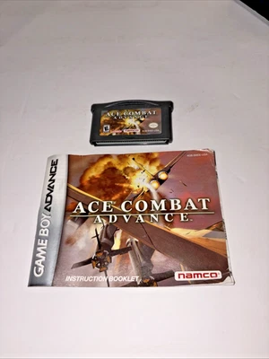 Ace Combat Advance W/ Manual Nintendo Game Boy GBA Flight Fight Simulation - Image 1 of 2