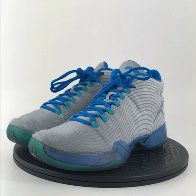 耐克 Air Jordan 29 灰色/蓝色篮球鞋 749143-104 男式 8 码 — 第 1/4 张图片