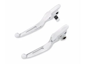 Genuine Harley-Davidson TOURING Slotted Hand Control Lever Kit Chrome 38853-08 - Picture 1 of 3