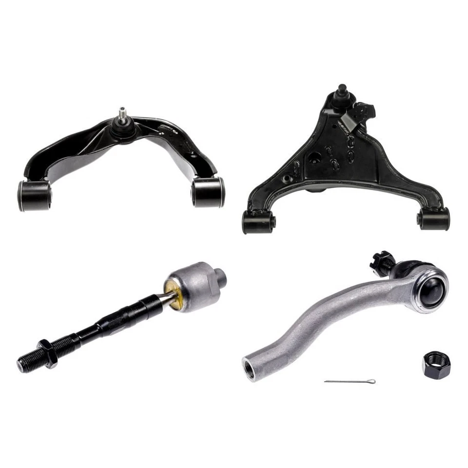 For Nissan Frontier 05-21 Control Arm with Ball Joint and Tie Rod End Kit Foto 1 de 1
