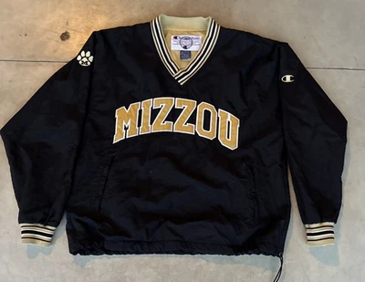 Chaqueta Pullover Champion Mizzou Tigers Para Hombre Mediana Bordada Missouri De Colección Y2k Foto 1 de 4