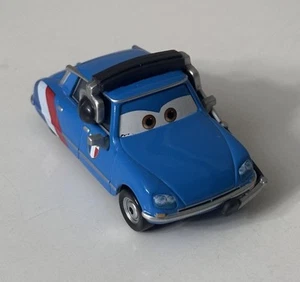 COCHES DISNEY PIXAR BRUNO MOTOREAU AZUL WGP CREW CHIEF SUELTOS MATTEL DIECAST 1:55 - Imagen 1 de 6