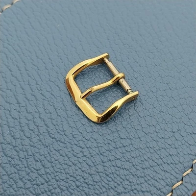 13 мм 1/2» желтый золотистый классический 1950-х неиспользованный новый из старых запасов винтажные часы группы пряжка - Изображение 1 из 4