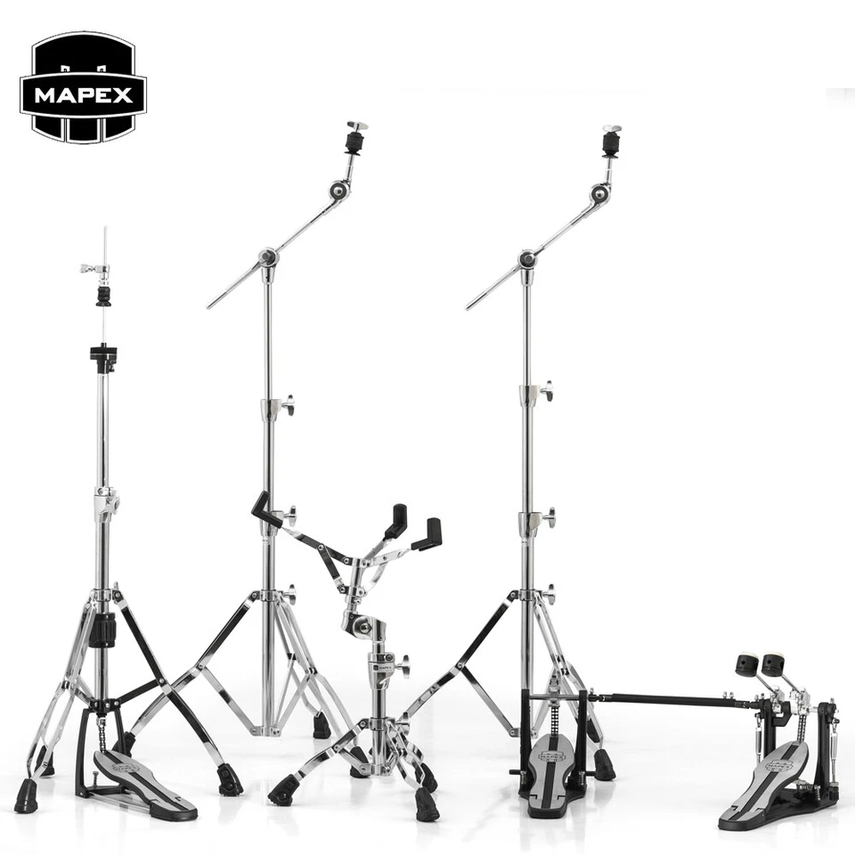 Mapex MARS Series HP6005-DP 5-Piece Hardware Pack with Double Bass Drum Pedal Ch - Image 1 of 1