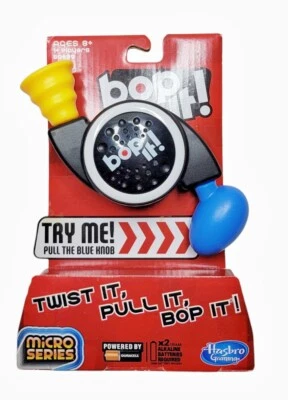 Hasbro Bop It! Mini Micro Series Portátil Electrónico Juego Fiesta Viaje 2013 Nuevo de Lote Antiguo Foto 1 de 4