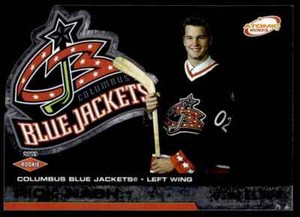 2002-03 Pacific Atomic Rick Nash Rookie /1300 Columbus Blue Jackets #105