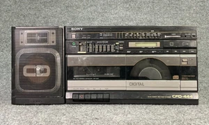 Sony Boombox, CFD-444 Digital Portable AM/FM Stereo Cassette Compact Disc - Picture 1 of 23