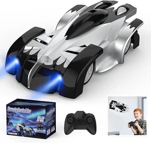 Wall Climbing Remote Control Car Dual Mode 360Rotating RC StuntCars Rechargeable - Picture 1 of 6