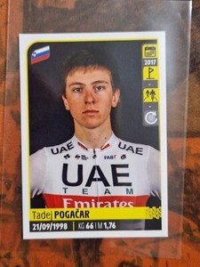 TADEJ POGAČAR 2020 Panini TOUR DE FRANCE Album Stickers ROOKIE STICKER #369