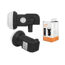 LTC Black SAT Konverter Full HD Single LNB 0,1dB Teilnehmer Receiver Sat