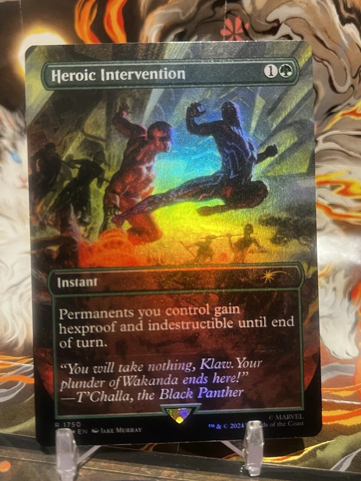 MTG | Heroic Intervention [Secret Lair Black Panther] - ✨FOIL✨ - Image 1 of 1