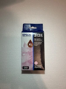 NEW Genuine Epson 312XL Light magenta High-Capacity Ink Cartridge - Picture 1 of 1
