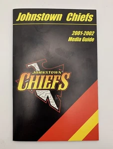 Vintage 2001/02 Johnstown Chiefs Slapshot ECHL Minor League Hockey Media Guide - Picture 1 of 6