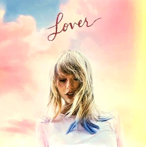 TAYLOR SWIFT LOVER Pink & Blue COLOR VINYL 2LP TARGET EXCLUSIVE SEALED NEW - Picture 1 of 2