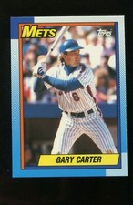 1990  TOPPS TIFFANY SET BREAK # 790 GARY CARTER  NM-MT OR BETTER  J2M001