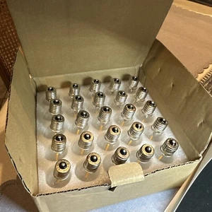 25 PACK C9 LED Dimmable Light Bulb, C9 LED Replacement Bulb E17 - Picture 1 of 4