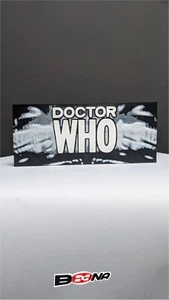 1. DOCTOR WHO Logo Display (1963-1969) William Hartnell Patrick Troughton  - Bild 1 von 3