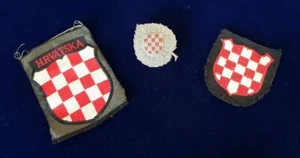 Partia Odznaka Legion Chorwacki Pavelic Król Zvonimir Chorwacja Hrvatska Croatia - Zdjęcie 1 z 2