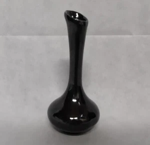 Van Briggle Pottery Bud Vaso 7" Nero - Foto 1 di 8
