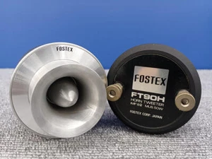 FOSTEX FT90H Horn Super Tweeter Unit Pair Very Good from JP - Afbeelding 1 van 8