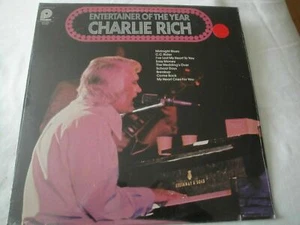 NEW SEALED CHARLIE RICH ENTERTAINER OF THE YEAR VINYL LP ALBUM PICKWICK RECORDS - Picture 1 of 4