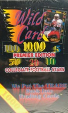 1991 Wild Card Football Trading Pick Your Cards 