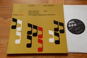Dvorak Cello Concerto JEAN DECROSS The Haque Philh. DAVID ZINMAN LP Iramac 6515 - Picture 1 of 6