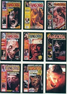 LOOSE TRADING CARD LOT - FANGORIA - 11 DIFFERENT CARDS - 1992 - COMIC IMAGES - Picture 1 of 4