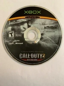 CALL OF DUTY 2 COLLECTORS EDITION - XBOX - GAME ONLY- FREE S/H - (A) - Picture 1 of 1
