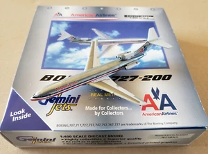 1:400 Boeing 727-200 American Airlines N718AA Gemini Jets GJAAL088 - Picture 1 of 5