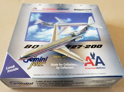 1:400 Boeing 727-200 American Airlines N718AA Gemini Jets GJAAL088 - Image 1 of 4