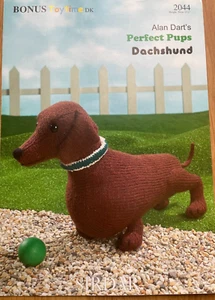 Alan Dart Perfect Pups STRICKMUSTER Dackel Hundespielzeug 29cm Sirdar 2044 - Bild 1 von 7