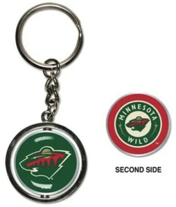NHL Minnesota Wild Spinner Key Ring (1 Pack) - Picture 1 of 1