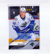 DANILA KLIMOVICH '22/23 2022/23 Upper Deck AHL AUTOGRAPH card 1:111 GROUP D