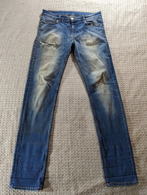 Las mejores en Pantalones mezclilla regulares talla baratos lunes para hombre eBay