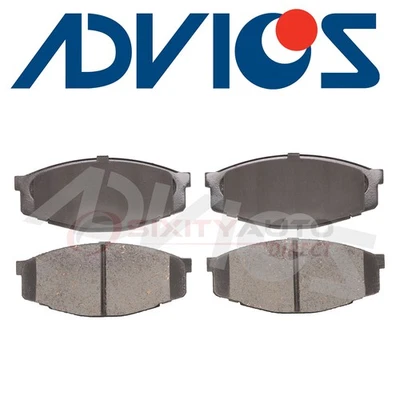 ADVICS Front Disc Brake Pad Set for 1981-1988 Toyota Cressida  - Braking sr Foto 1 de 4