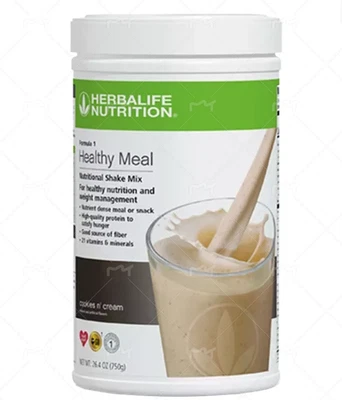 HERBAL FORMULA 1 Comida Saludable Batido Nutricional Mezcla 750g Galletas Crema De EE. UU. Foto 1 de 3