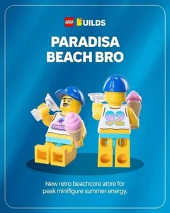 LEGO Paradisa Beach Bro & Beach Bae Minifigures - Vending Machine 21358 - Picture 1 of 2