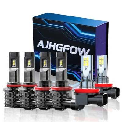 Faro LED alto/bajo + luz antiniebla para Jeep Compass 2014-2016 2017 2018 2019 2020 Foto 1 de 4