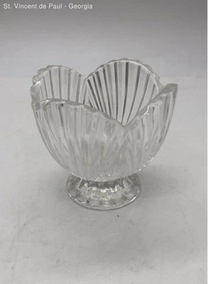 Tazón pequeño Tazza de vidrio corte cristal borde vieira original Marquis by Waterford Foto 1 de 4