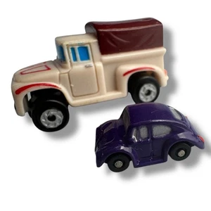 Galoob Micro Machines Insiders Set 4B Ford 1956 Pickup VW Beetle - Picture 1 of 6
