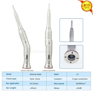 Dental 1:2 Surgical Osteotomy Low Speed Handpiece 20º Contra Angle for NSK/KAVO - Picture 1 of 25