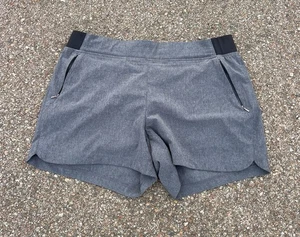 CALIA by Carrie Underwood Shorts Womens gray zip pockets Large Mid-rise - Picture 1 of 7