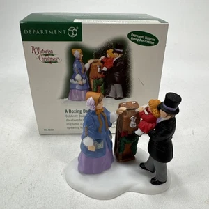 Department 56 Dickens Village A Boxing Day Tradition #58595 Retired - Picture 1 of 12