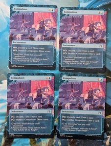 MTG 4 x WILDS OF ELDRAINE  Enchanting Tales COMPULSION NM - Imagen 1 de 1