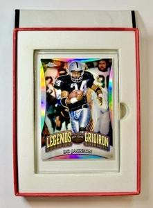 2024 Topps Chrome Legends of the Gridiron Bo Jackson RIFRATTORE SP - Raiders -HOF - Foto 1 di 8