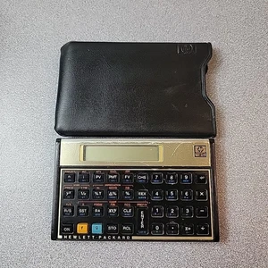 Hewlett Packard HP 12C Financial Calculator With Case - Picture 1 of 3