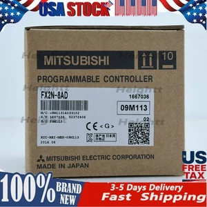 MITSUBISHI Programmable Controller FX2N-8AD FX2N8AD New - Picture 1 of 2