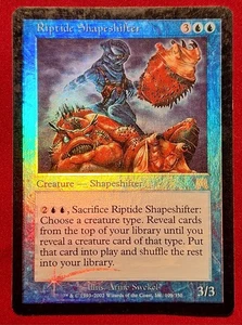 Riptide Shapeshifter Holo FOIL Onslaught 2002 Magic MTG LP - Picture 1 of 4