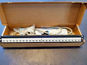 Ortronics Cat 5e Wired 24 Port RJ45 Patch Panel OR-808045666 - Free Shipping! - Afbeelding 1 van 3